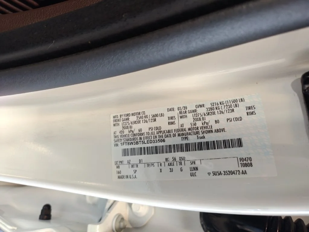 Used 2020 White Ford King Ranch image 31