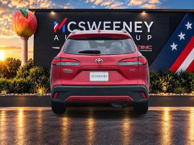Used 2023 Red Toyota XLE image 4