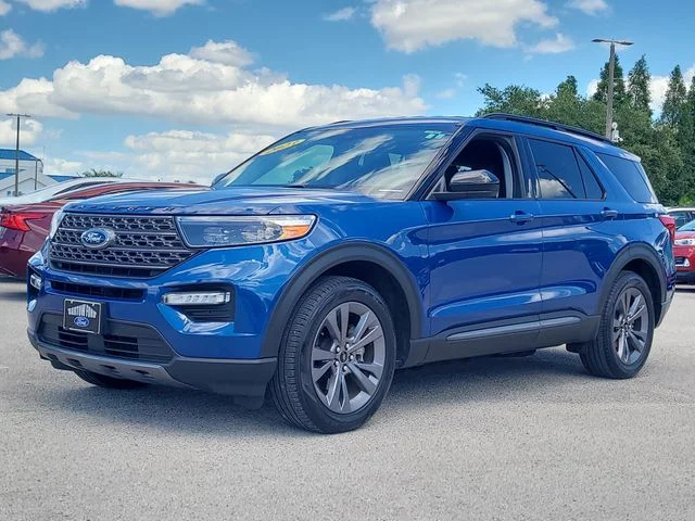 Used 2023 Blue Ford XLT image 34