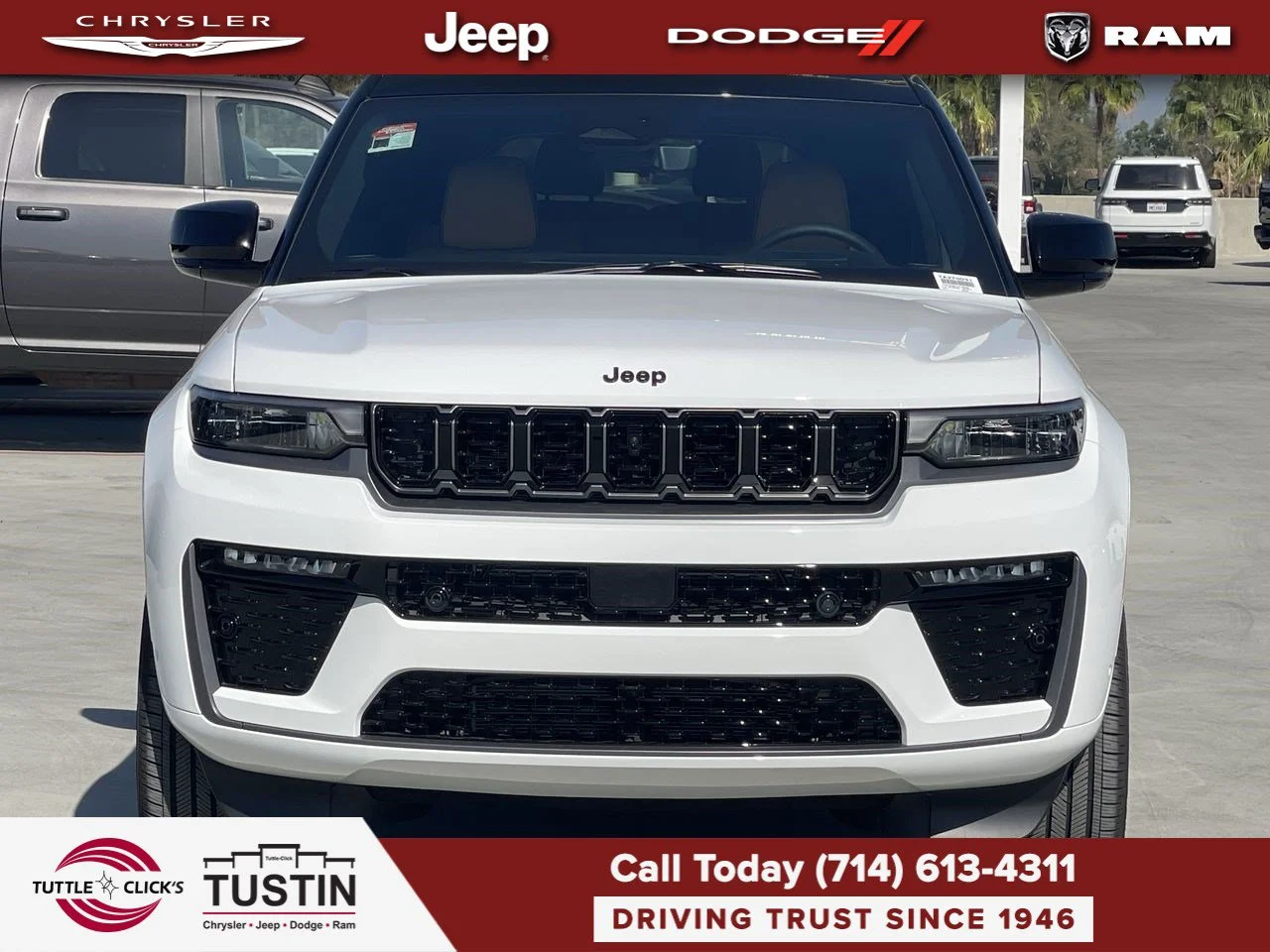 New 2027 Bright White Clear-Coat Paint Jeep Summit image 8