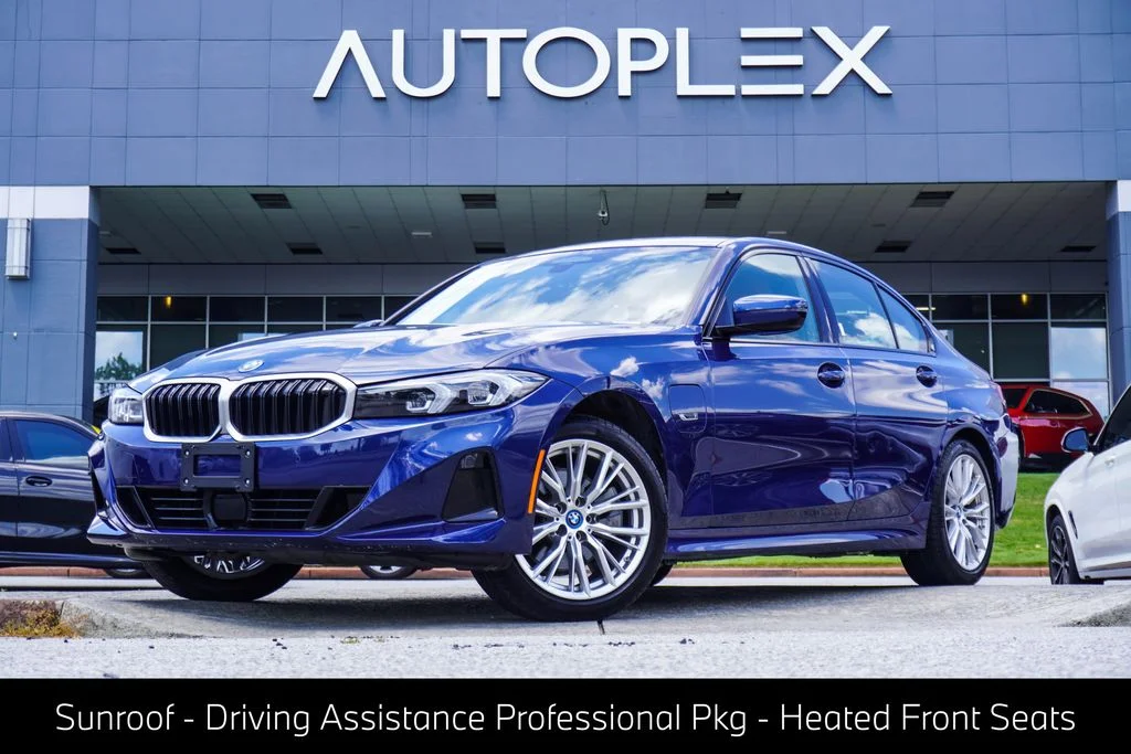 Used 2023 Blue BMW 330e xDrive image 1