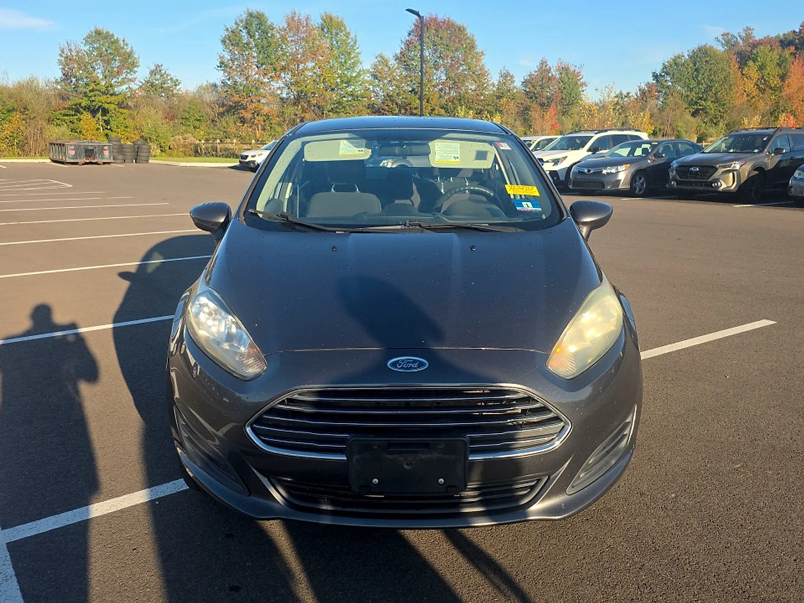 Used 2017 Magnetic Metallic Ford SE image 2