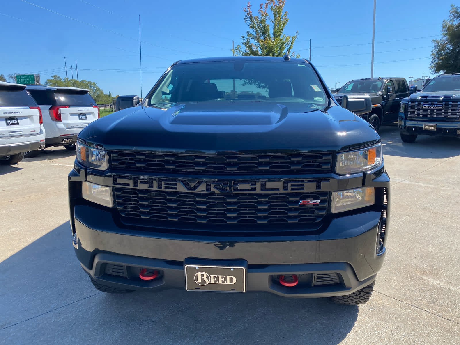Used 2021 Chevrolet Silverado 1500 Custom Trail Boss with VIN 1GCPYCEF6MZ294950 for sale in Kansas City