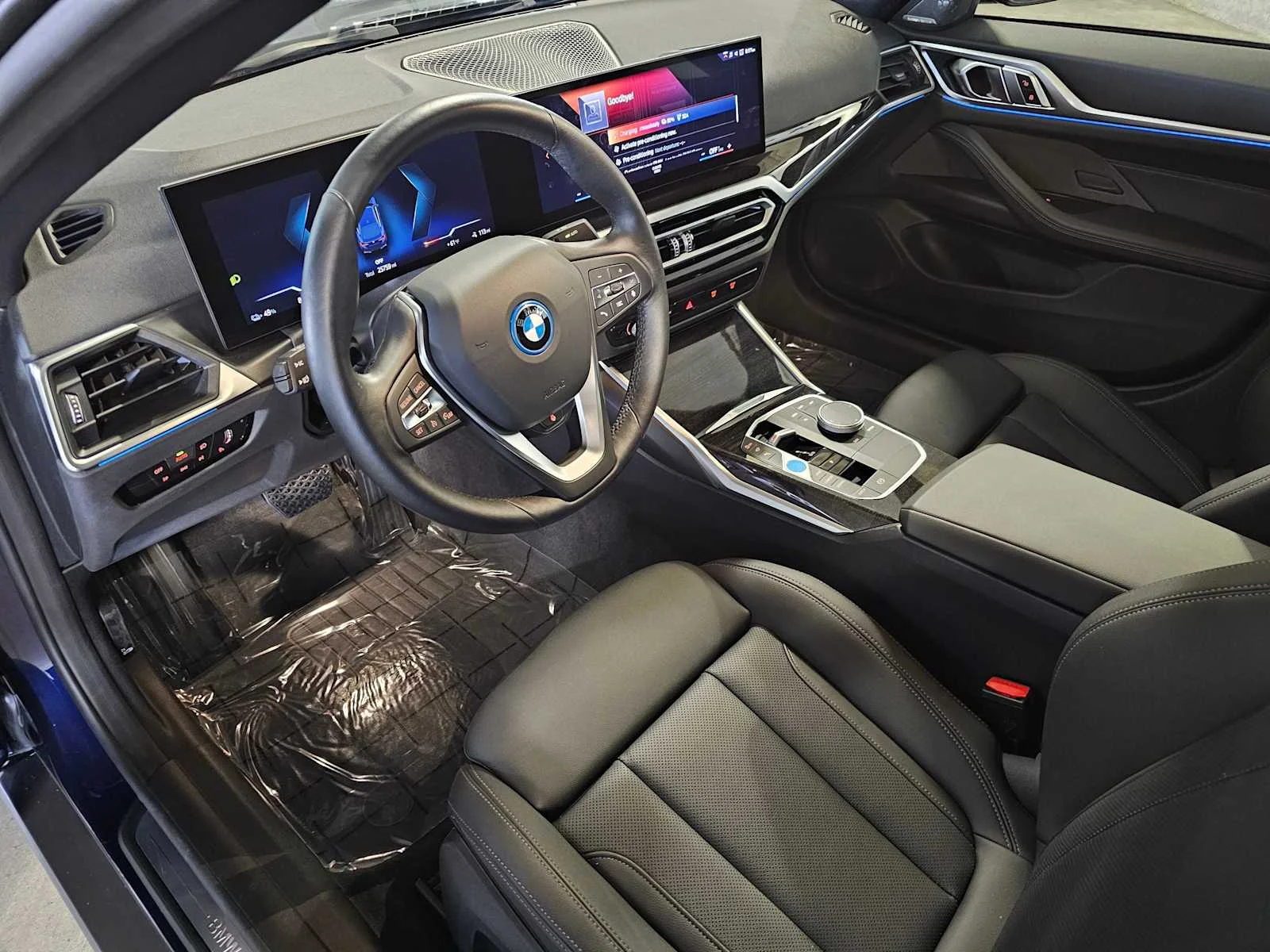 Certified Used 2023 Tanzanite Blue II Metallic BMW eDrive40 image 2
