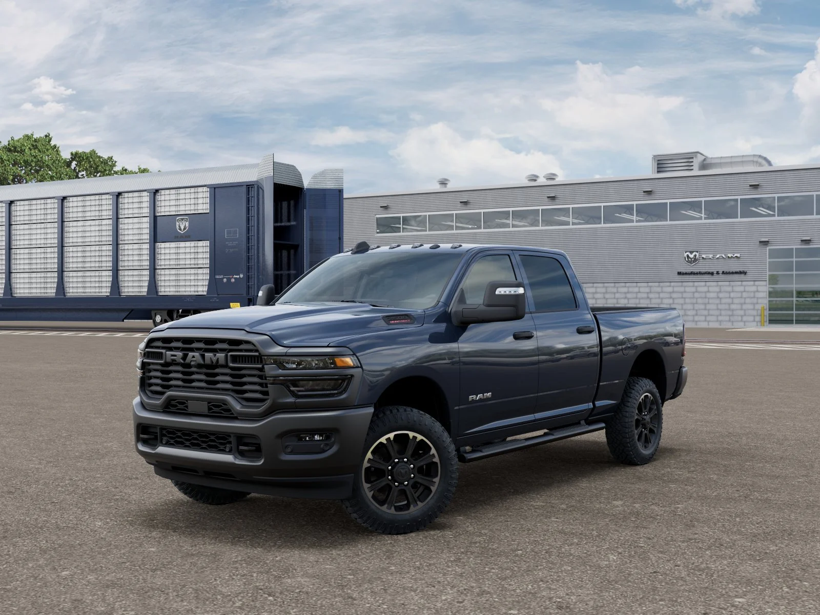 New 2027 Forged Blue Metallic Exterior Paint RAM Warlock image 27