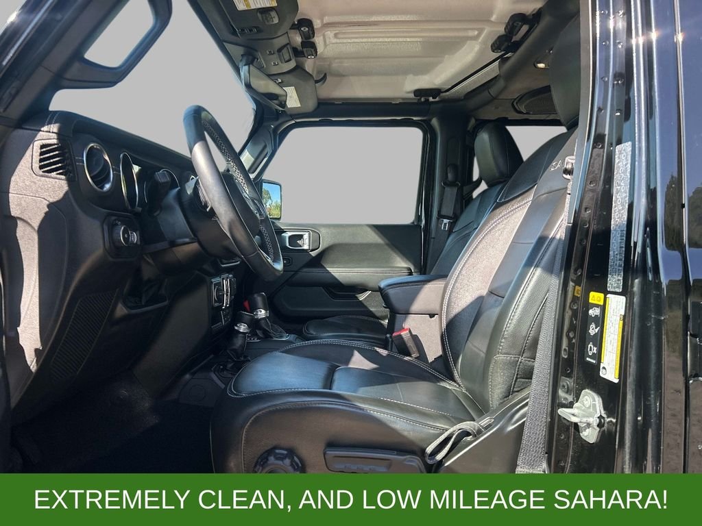 Used 2022 Black Jeep Unlimited Sahara image 15