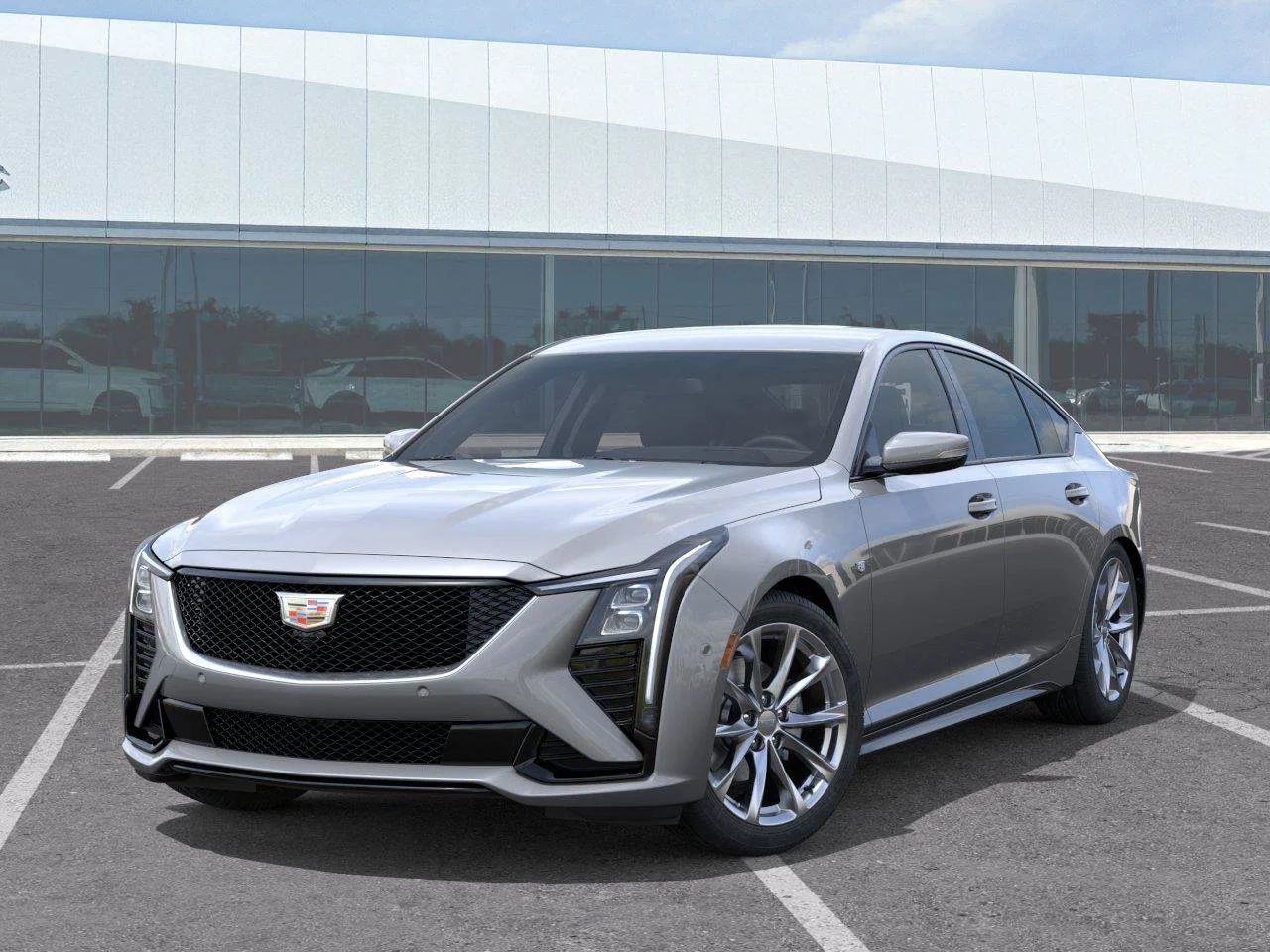 New 2026 Argent Silver Metallic Cadillac Sport image 6