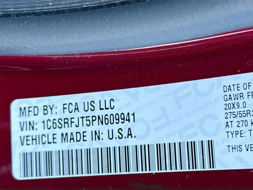 Used 2023 Delmonico Red Pearlcoat Ram Laramie image 33