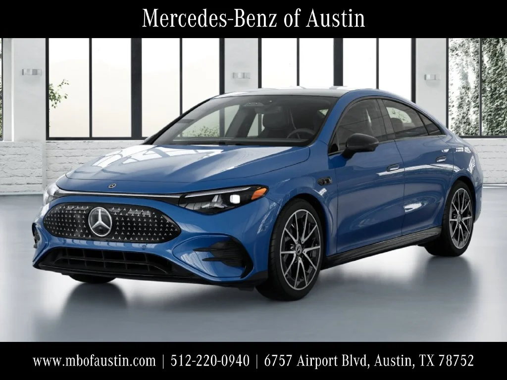 New 2027 Blue Mercedes-Benz CLA 250+ image 1
