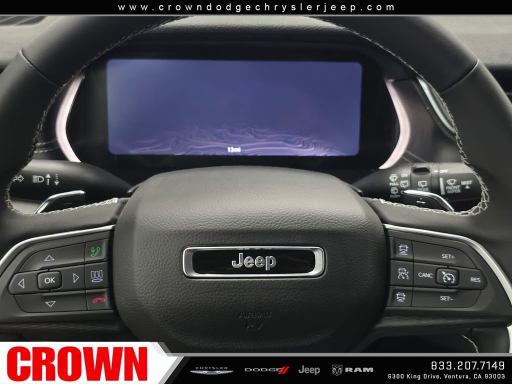 New 2026 Diamond Black Crystal Pearlcoat Jeep  image 18