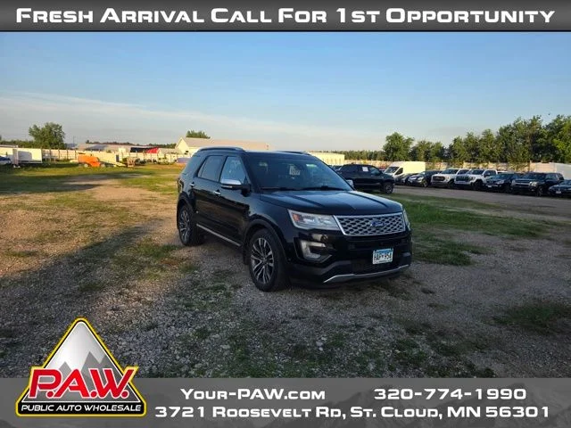 Used 2016 Black Ford Platinum image 2