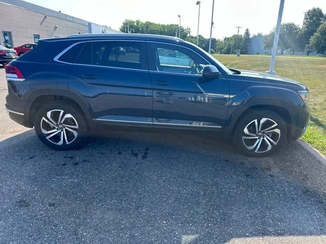 Certified 2023 Volkswagen Atlas Cross Sport SEL with VIN 1V2BE2CA3PC220234 for sale in Inver Grove Heights, Minnesota