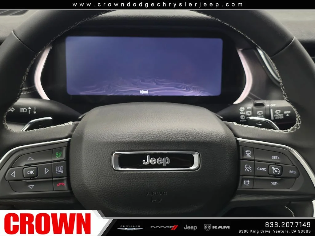 New 2026 Diamond Black Crystal Pearlcoat Jeep  image 18