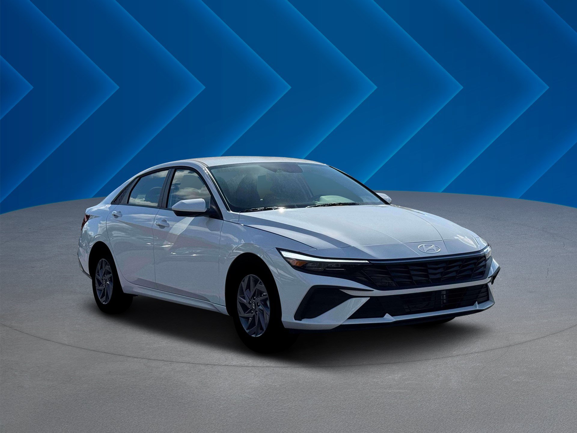 New 2026 Serenity White Hyundai Blue image 12