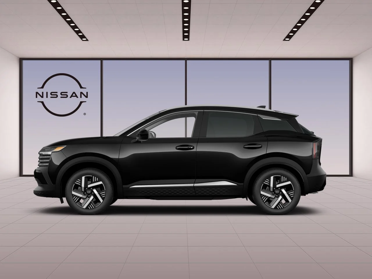 New 2026 Super Black Nissan SV image 8