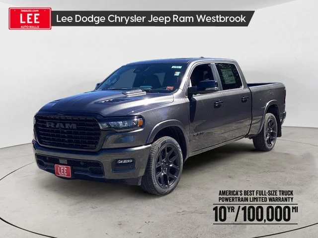 New 2026 Crystal Metallic Ram LARAMIE CREW CAB 4X4 6