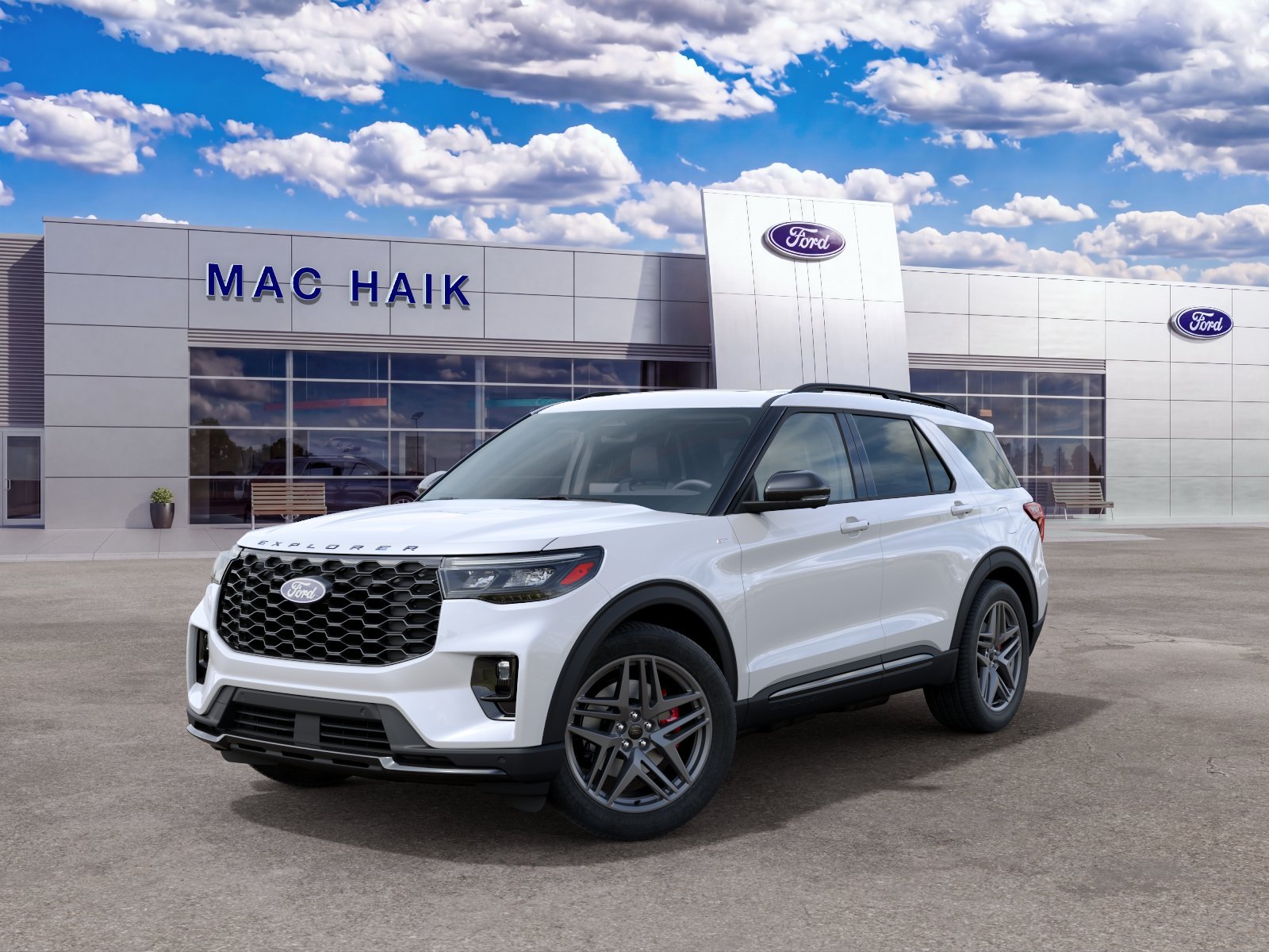 New 2027 Star White Metallic Tri-Coat Ford ST-Line image 25