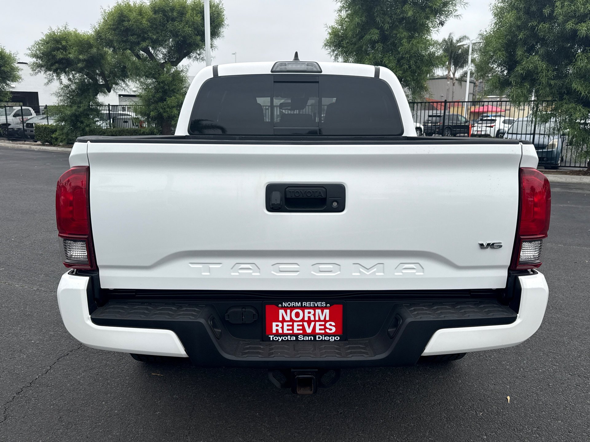 Certified Used 2018 Super White Toyota TRD Sport image 10