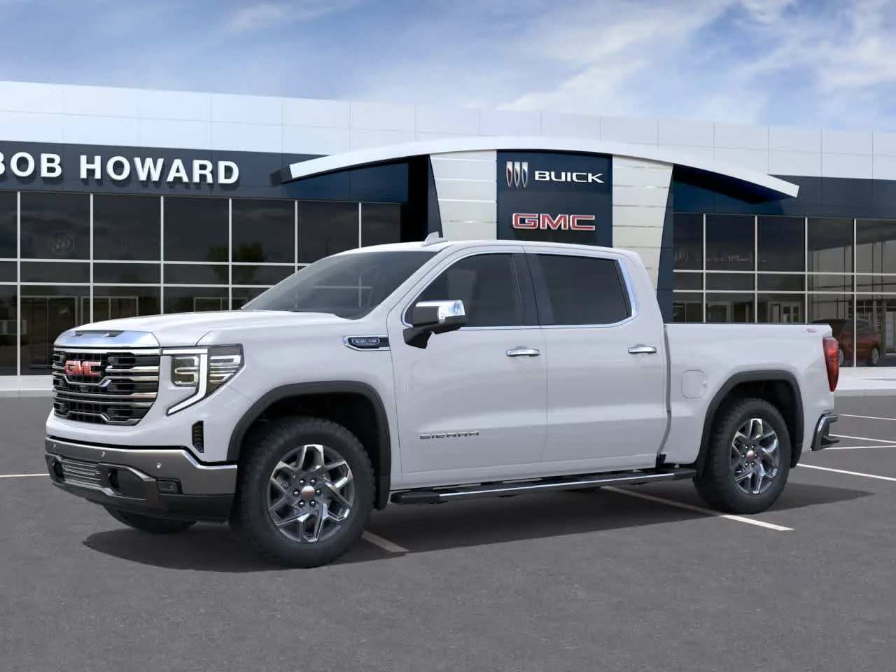 New 2026 Summit White GMC SLT image 2