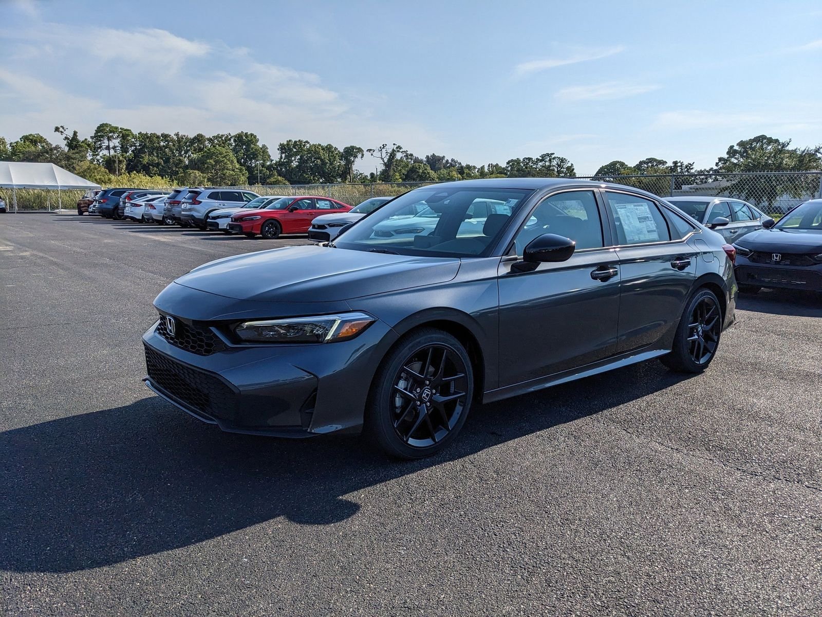 New 2026 Gray Honda Sport image 8