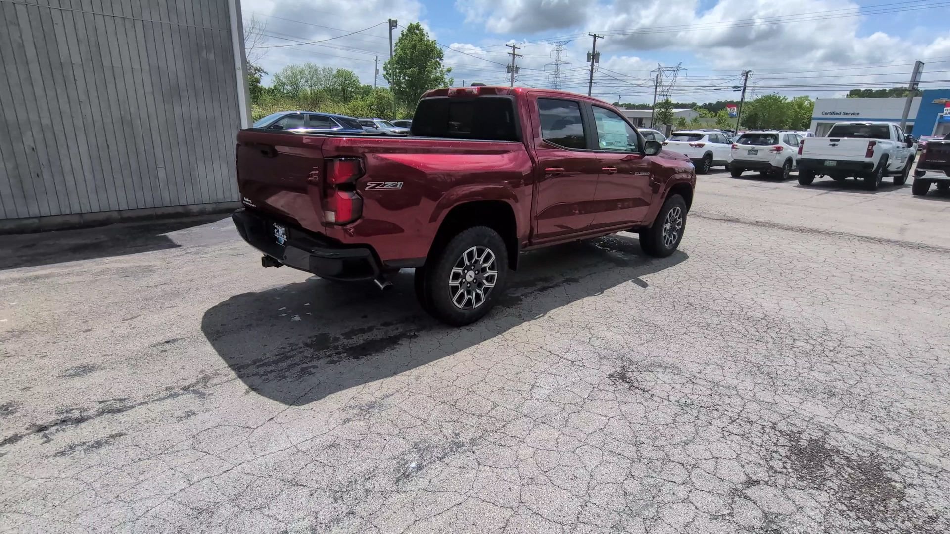2026 Chevrolet Colorado Z71 Red at Spitzer Autoworld Chevy Buick GMC Cadillac