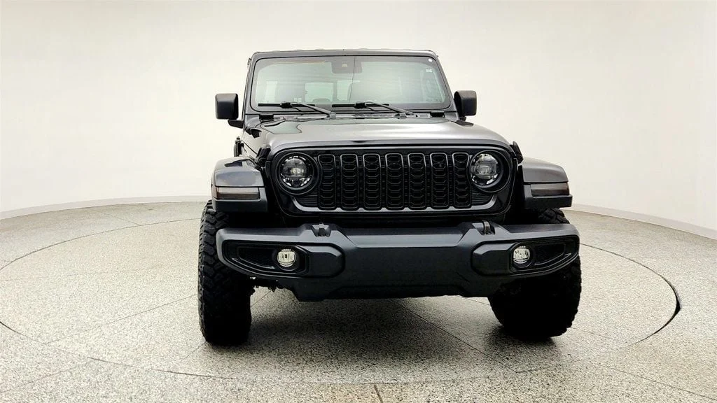 Used 2024 Black Clearcoat Jeep Willys 4x4 image 2