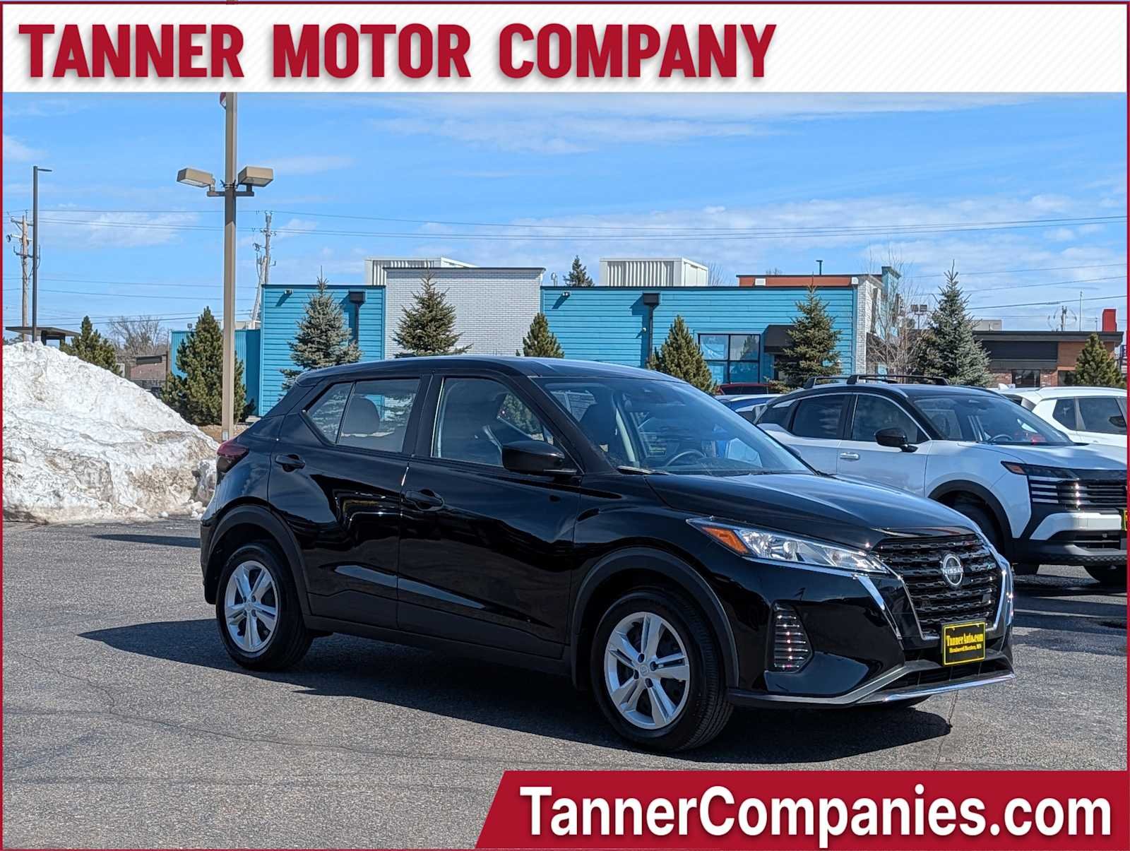 Super Black 2024 Nissan Kicks S FWD SUV / Crossover Front-Wheel Drive