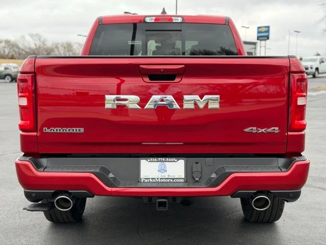 New 2026 Molten Red Pearl-Coat Exterior Paint RAM Laramie image 6