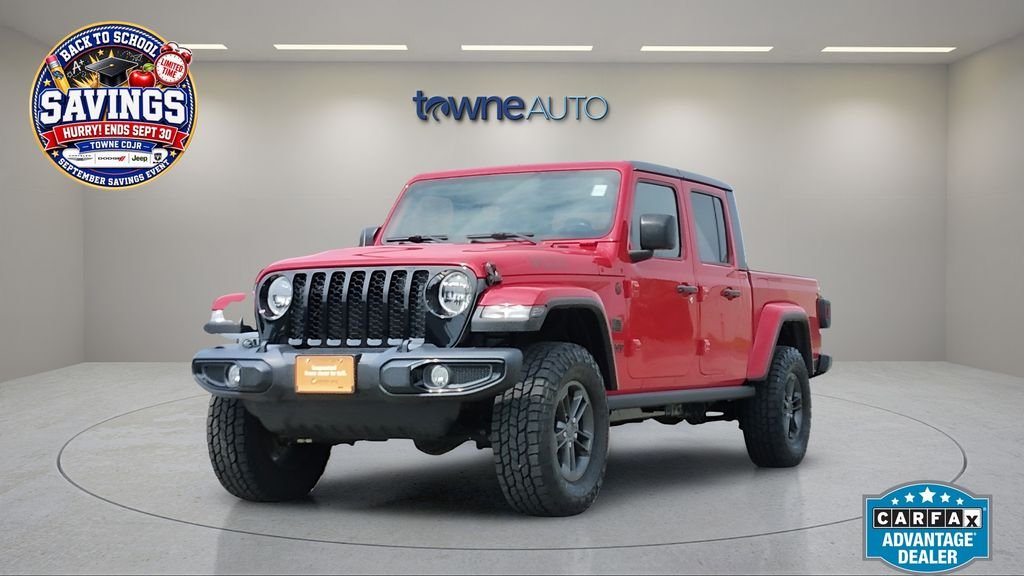 Used 2021 Red Jeep Willys image 1