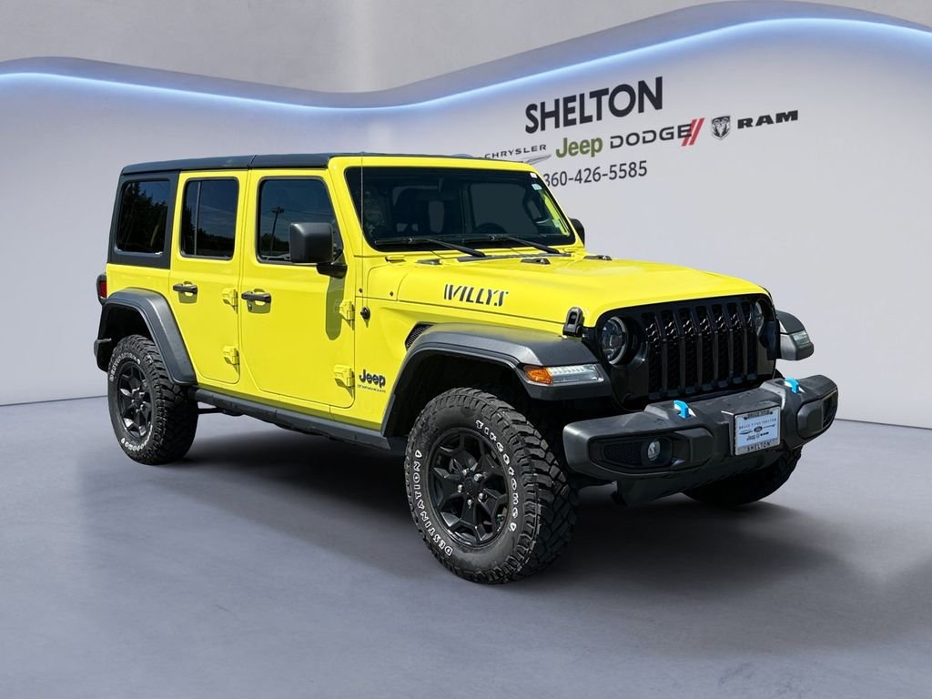 Used 2023 High Velocity Clearcoat Jeep Willys 4xe image 8