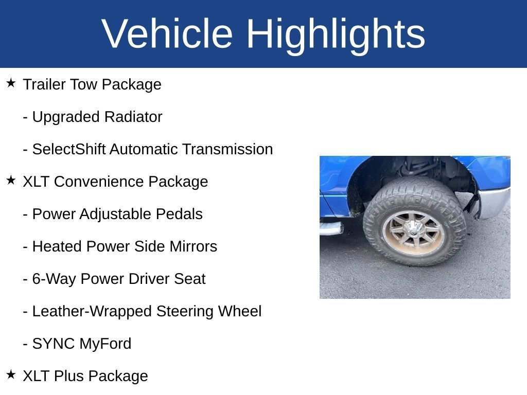Used 2013 Blue Ford XLT image 4