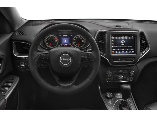 Used 2021 Diamond Black Crystal Pearlcoat Jeep Trailhawk image 10