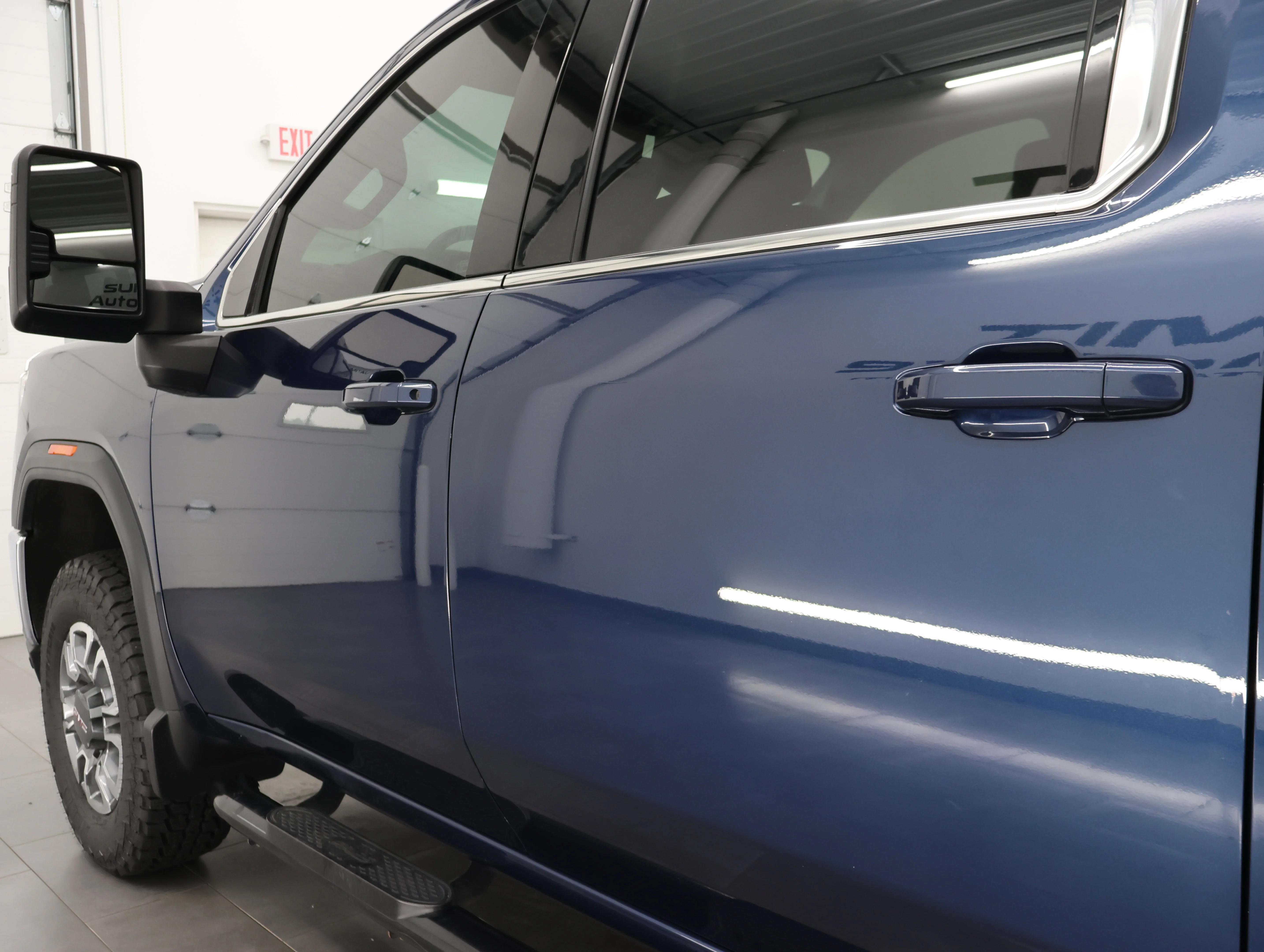 Used 2023 Pacific Blue Metallic GMC SLE image 31