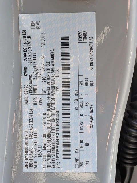 New 2026 Avalanche Ford XLT image 34
