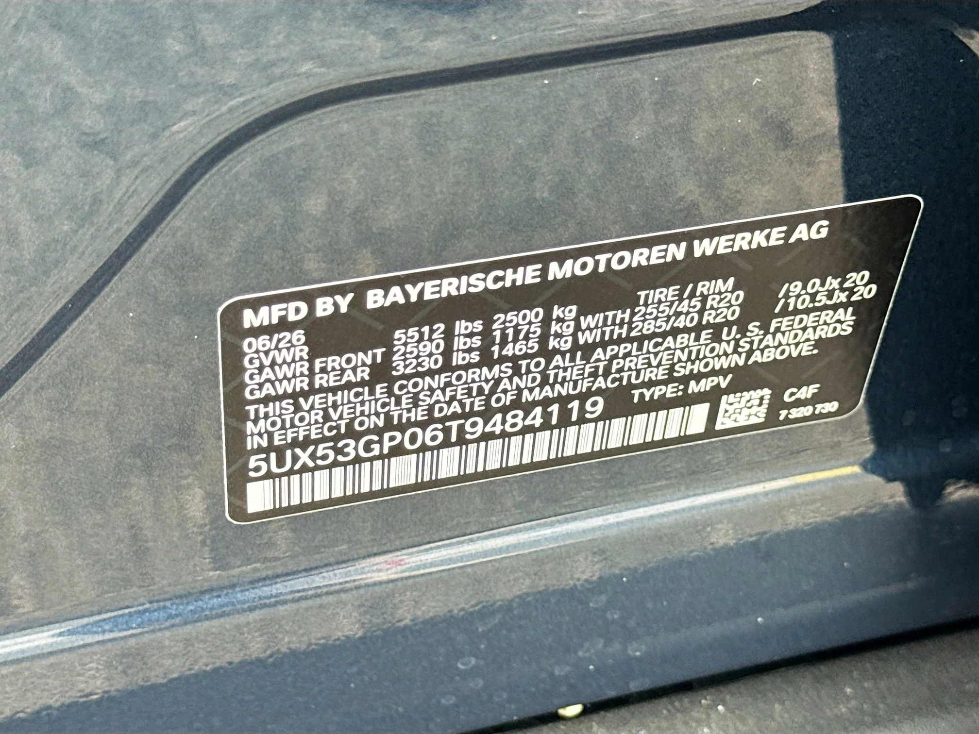 New 2026 Arctic Race Blue metallic BMW 30 xDrive image 42