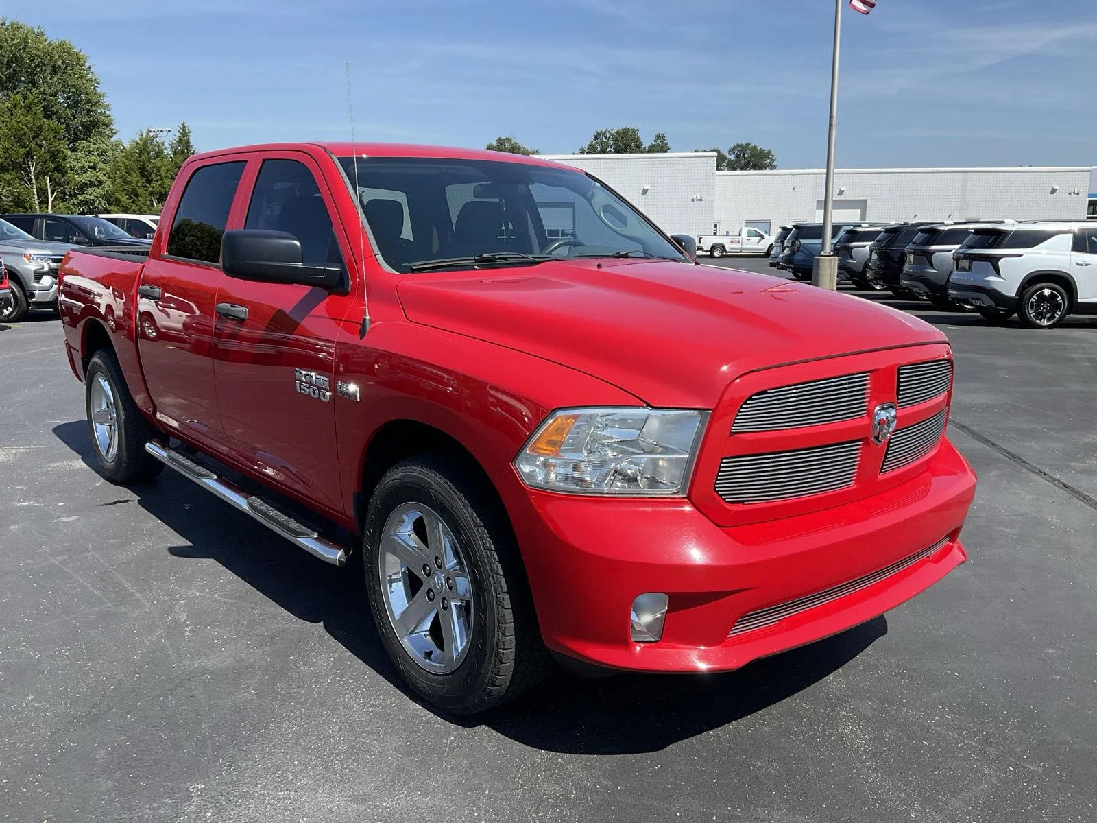 Used 2014 Flame Red Clearcoat Ram Express image 3