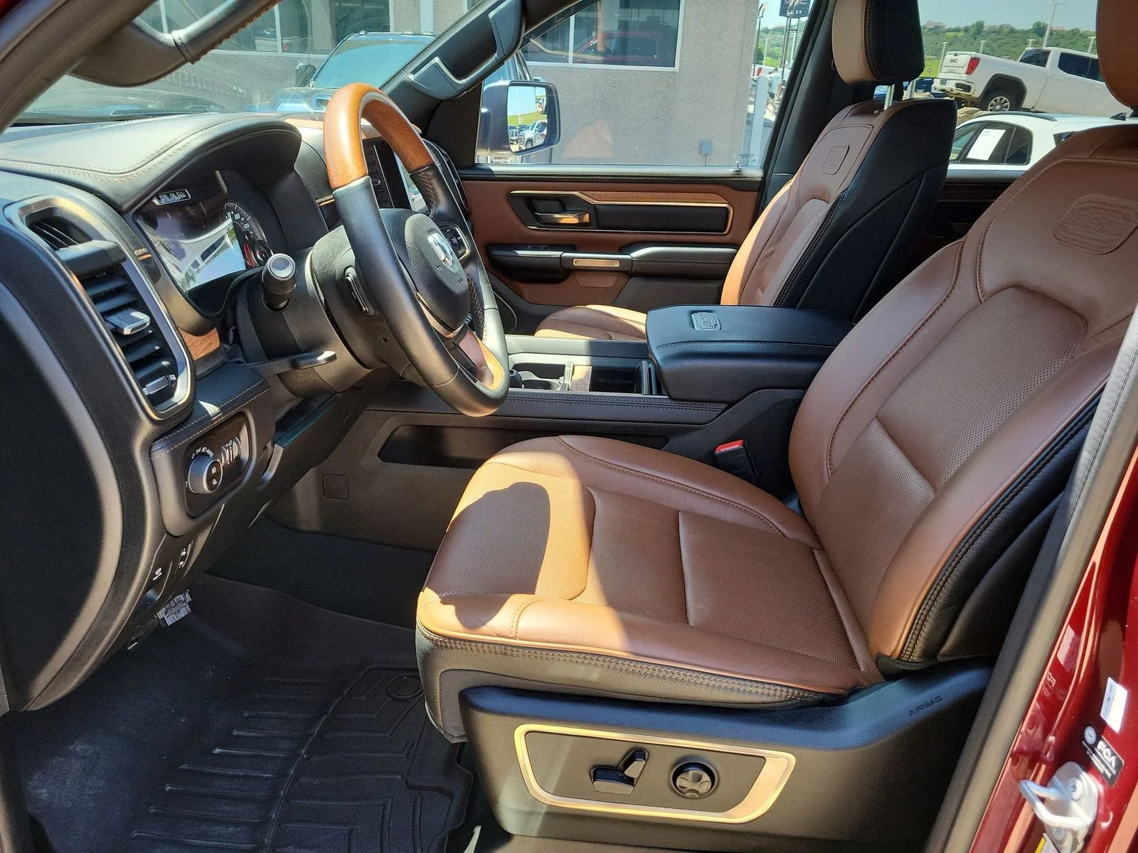 Used 2021 Dark Red Metallic Ram Longhorn image 19