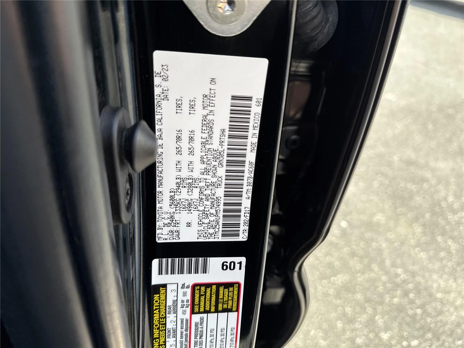 Used 2023 Black Toyota TRD Off Road image 38