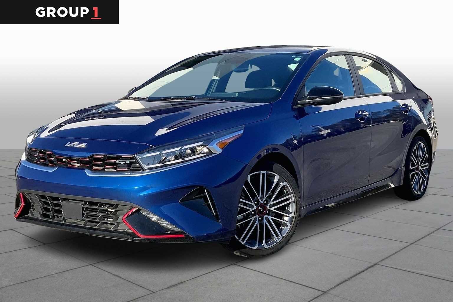 Deep Sea Blue 2024 Kia Forte GT FWD Sedan Front-Wheel Drive