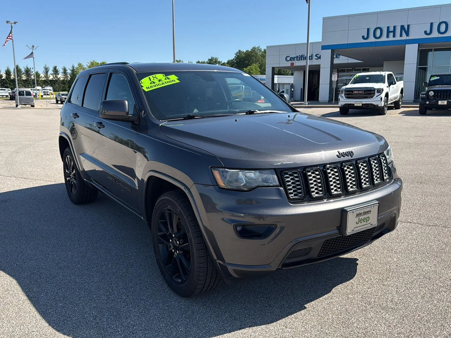 Used 2018 Jeep Grand Cherokee Altitude with VIN 1C4RJFAG5JC207650 for sale in Salem, IN