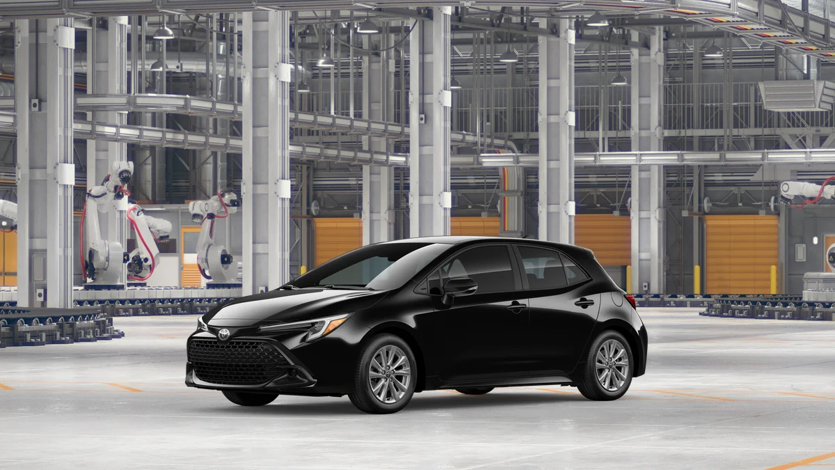 New 2026 Midnight Black Metallic Toyota SE image 2