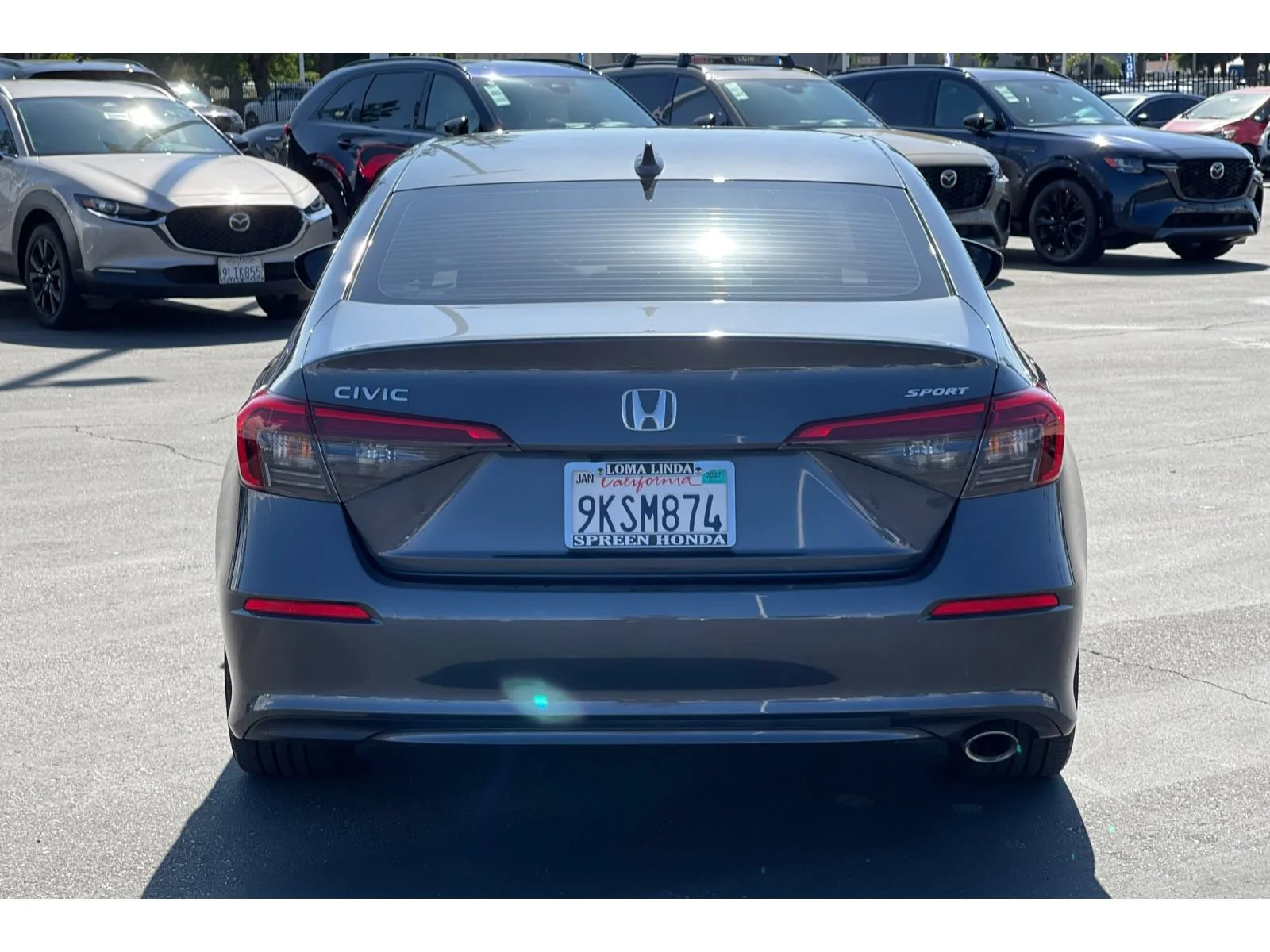 Certified Used 2024 Meteorite Gray Metallic Honda 2.0L 4D SPORT image 28