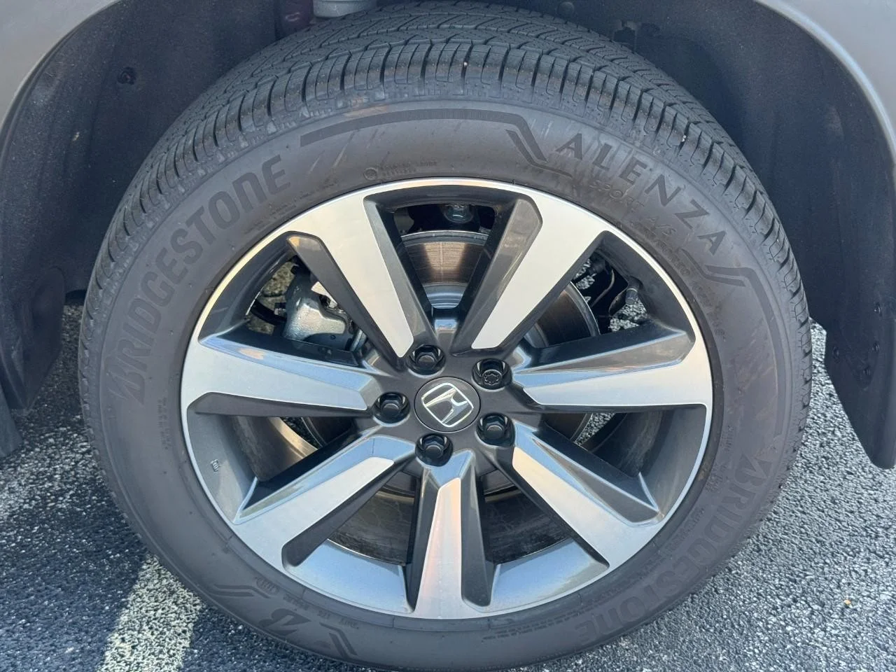 Certified Used 2025 Radiant Red Metallic II Honda AWD TRG image 9