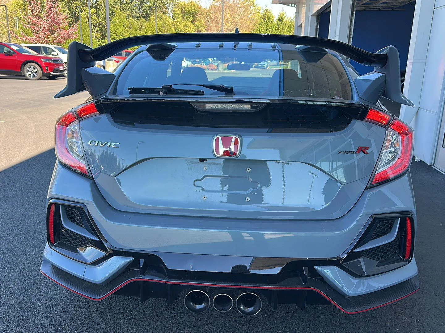 Used 2021 Sonic Gray Pearl Honda Type R Touring image 4