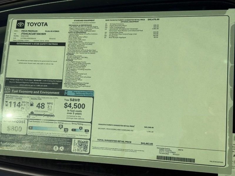 New 2026 Cutting Edge Toyota XSE Premium image 20