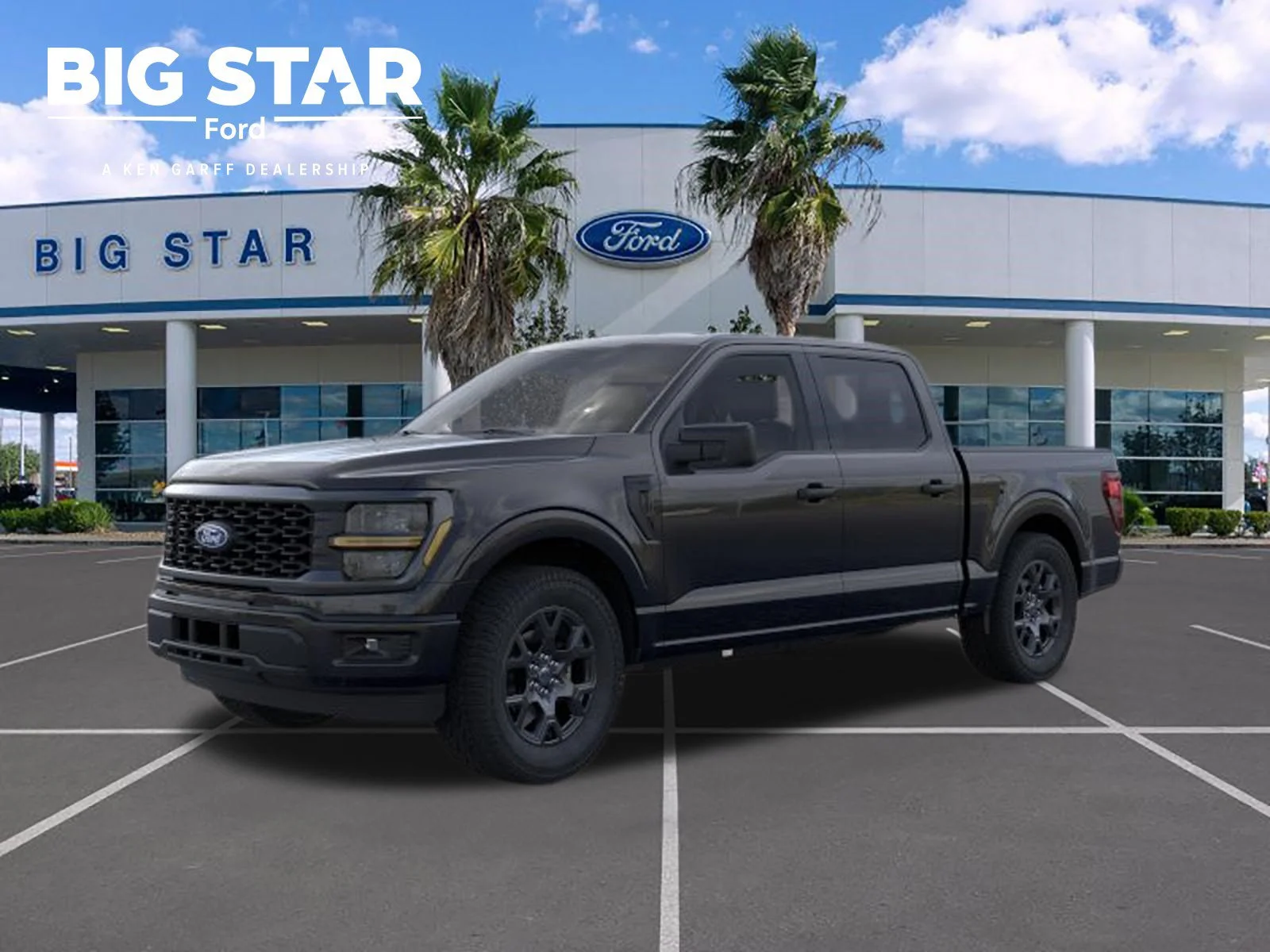 New 2026 Black Metallic Ford STX image 1