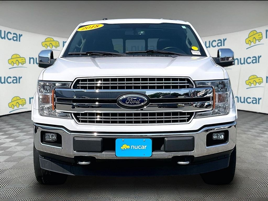 Used 2018 White Ford Lariat image 2