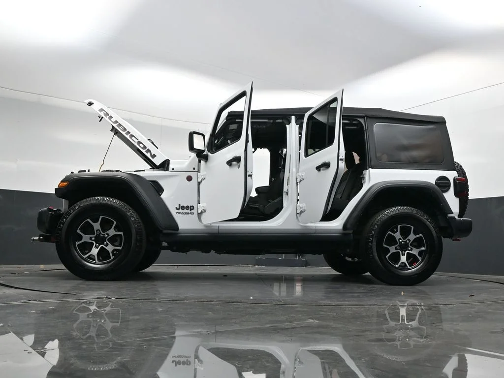 Used 2021 White Jeep Unlimited Rubicon image 48