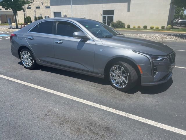Used 2021 SATIN STEEL METALLIC Cadillac Luxury image 2