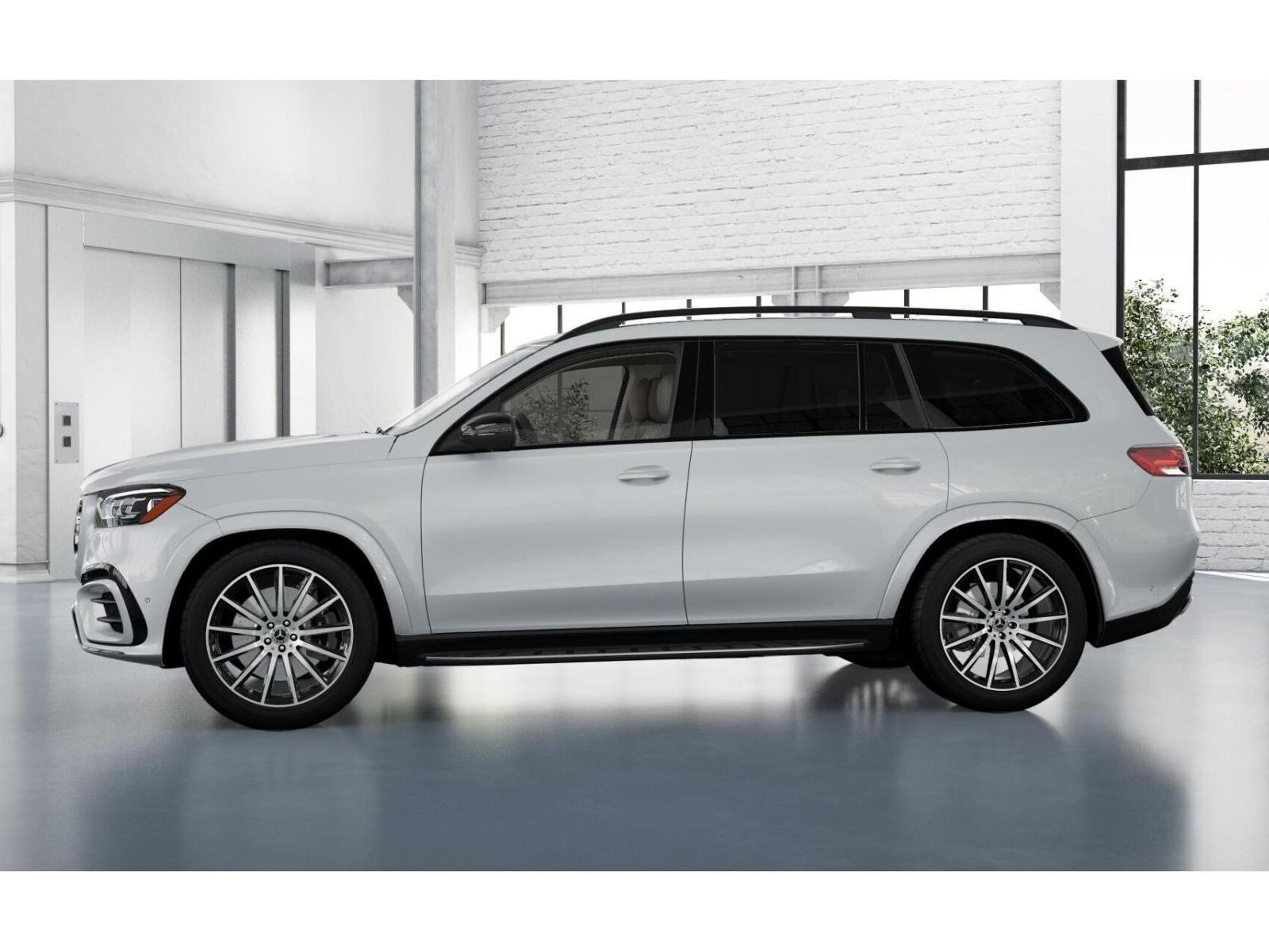 New 2026 MANUFAKTUR Moonlight White Metallic Mercedes-Benz GLS 450 4D Sport Utility 4MATIC® image 36